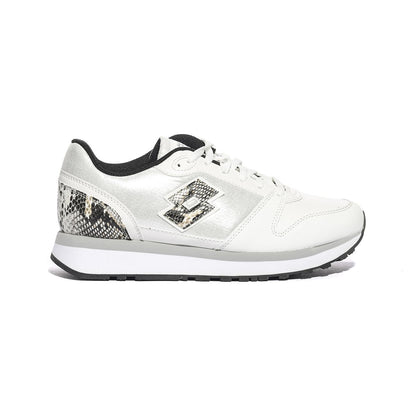 LOTTO 218120 WHITE BLACK SILVER Sneakers Donna 