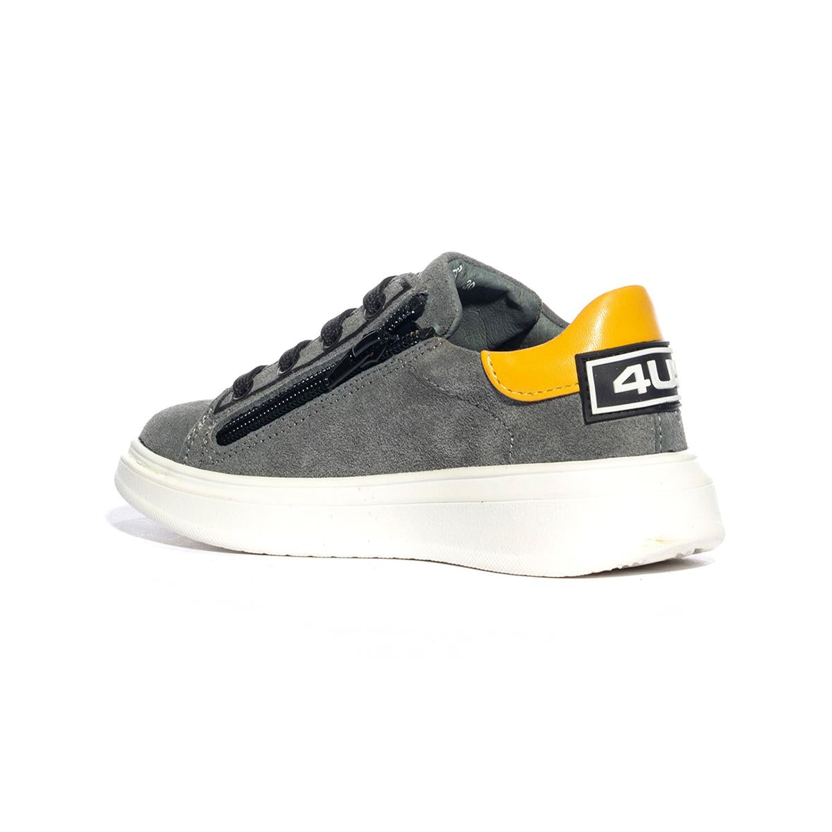 Sneakers 4us Au002 Grigie AU002CIMENT YELLOW 4US