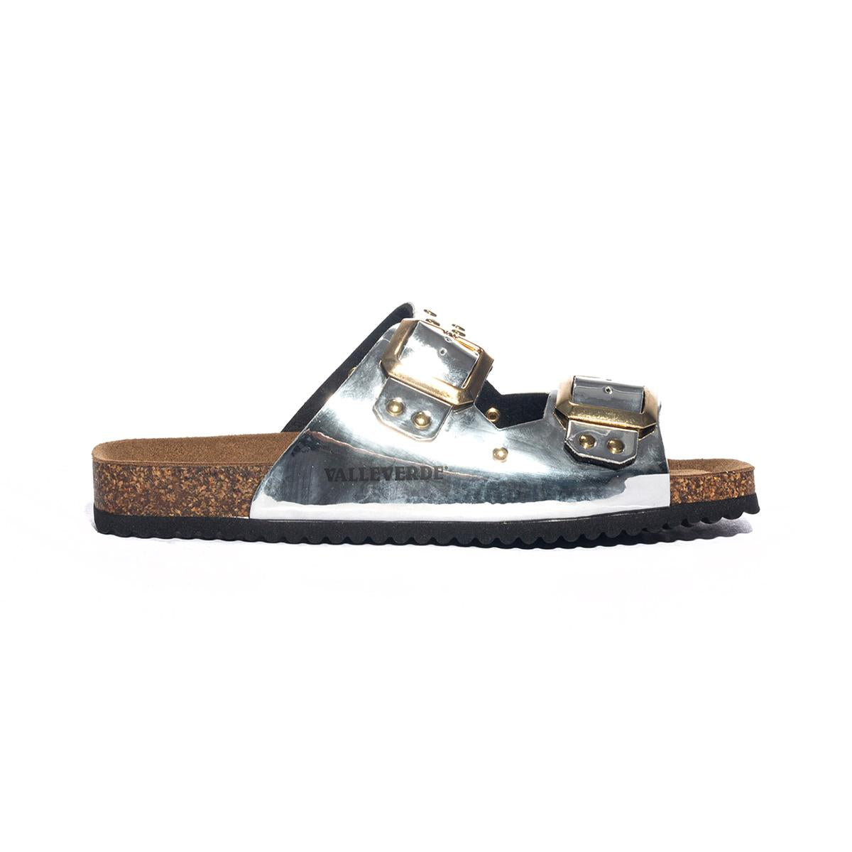 VALLEVERDE G52400T ARGENTO Sandali Donna 