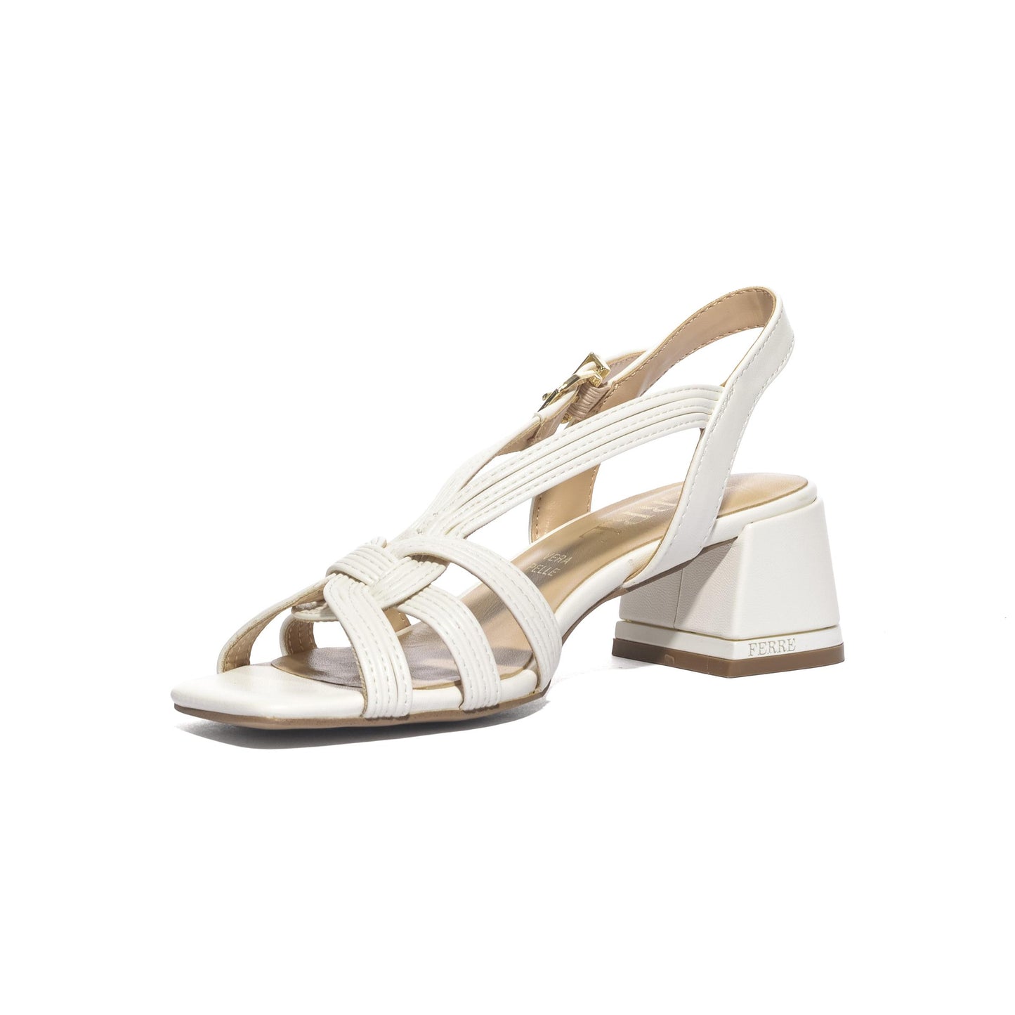 FERRE' F872 WHITE Sandali Donna 