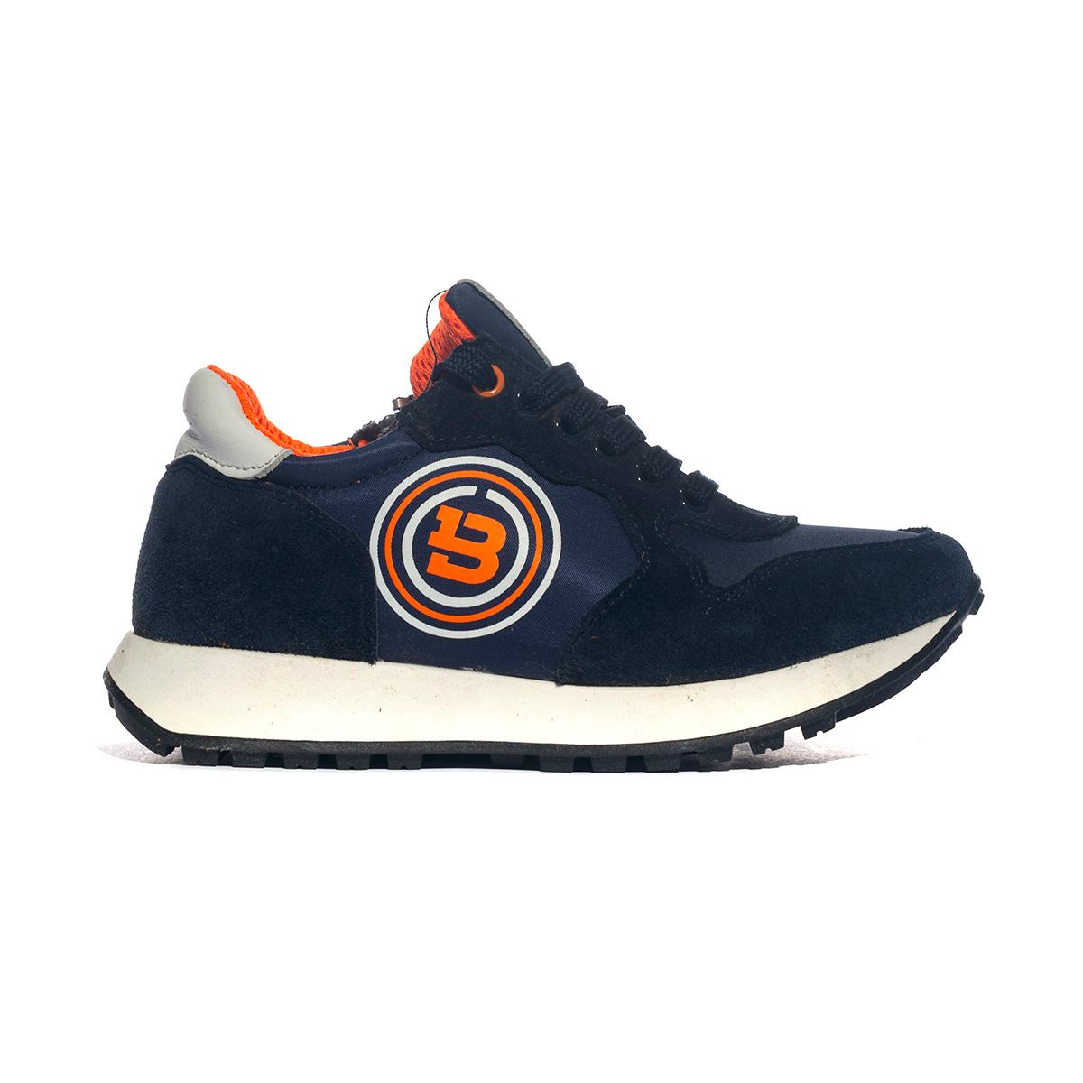 BYBLOS BY022 BLUE Sneakers Bambino 