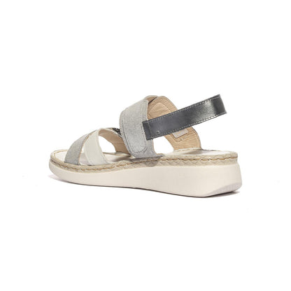 RIPOSELLA LAURA E D16261 GRIGIO Sandali Donna 