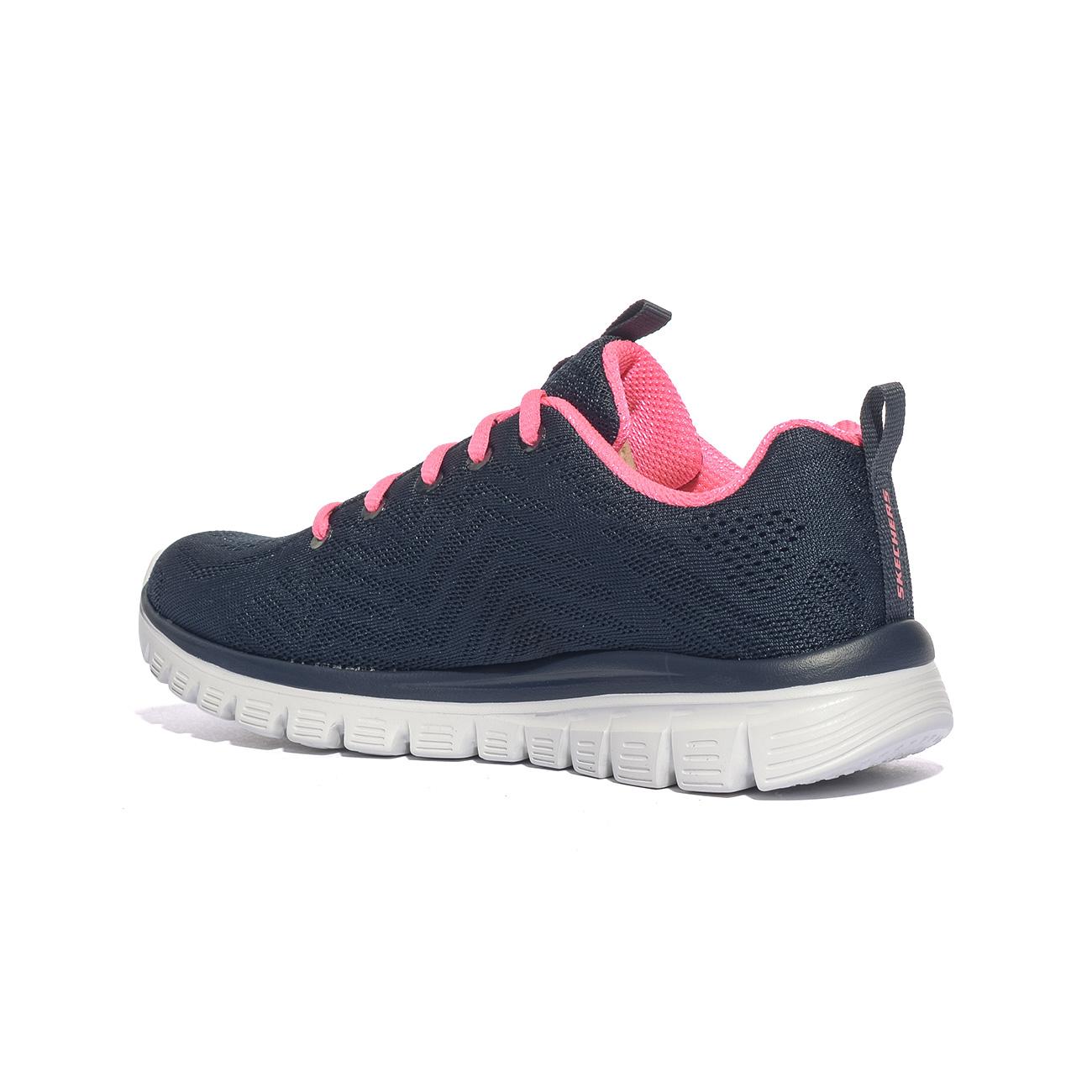 Sneakers Skechers GRACEFUL-GET CONNECTED Blu 12615NVHP SKECHERS