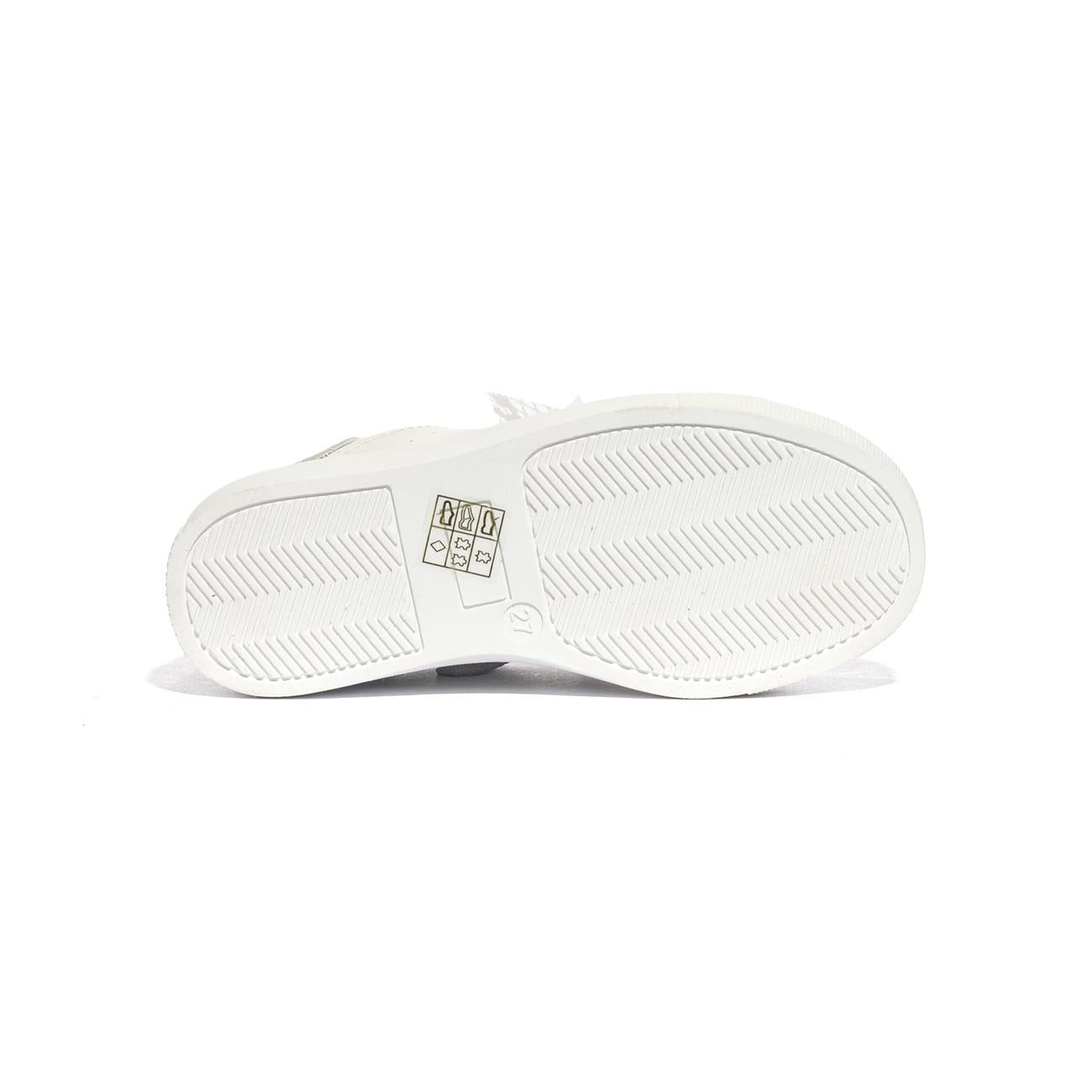 BALDUCCI BUTT1901 BIANCO ARGENTO Sneakers Bambina 