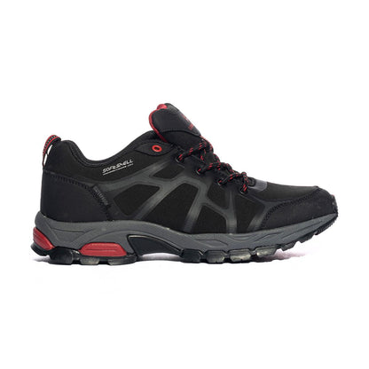 Sneakers Lu,berjack Mathew Nere SMA6511-001BLACK RED M0039 LUMBERJACK