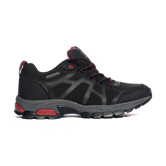 Sneakers Lu,berjack Mathew Nere SMA6511-001BLACK RED M0039 LUMBERJACK