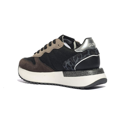 Sneakers Sun68 BIG STARGIRL MIX MATERIAL Nere Z45221NERO SUN 68