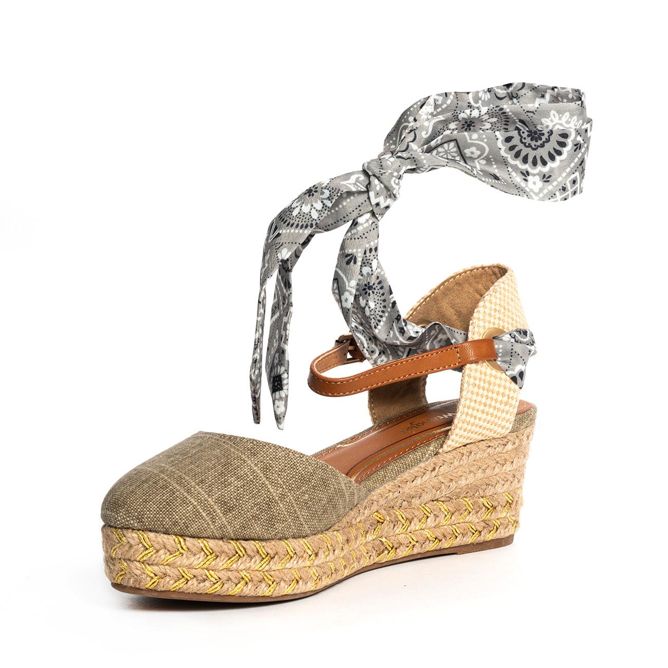 WRANGLER WL21601A TAUPE Espadrillas Donna 