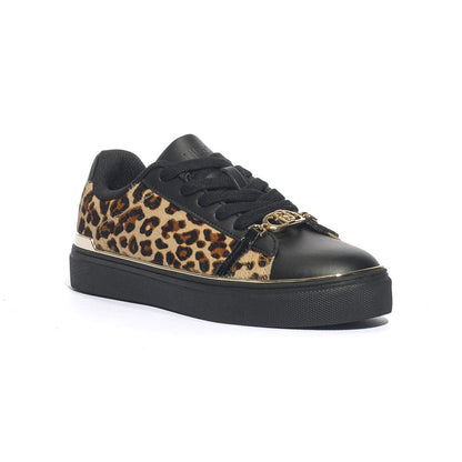 LIUJO BF5063PX163S1937 LEOPARD BLACK Sneakers Donna 