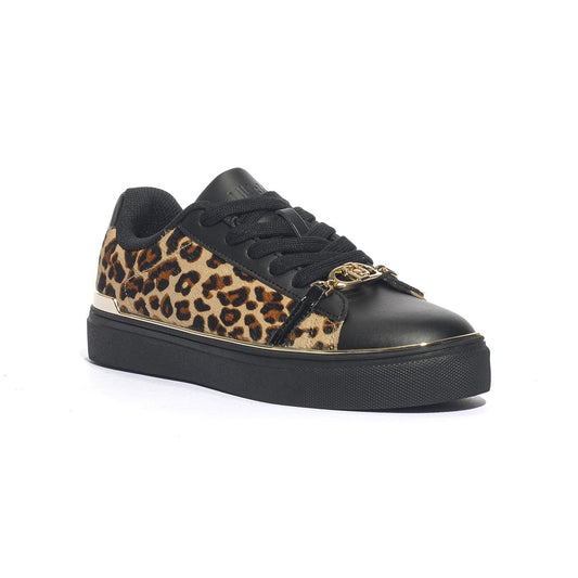 LIUJO BF5063PX163S1937 LEOPARD BLACK Sneakers Donna 