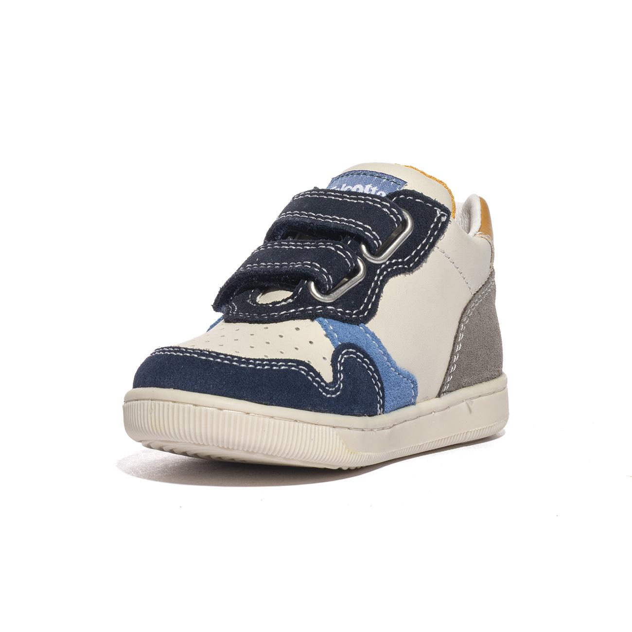 FALCOTTO 0012017167.03.2B50 MILK AZURE NAVY Sneakers Bambino 