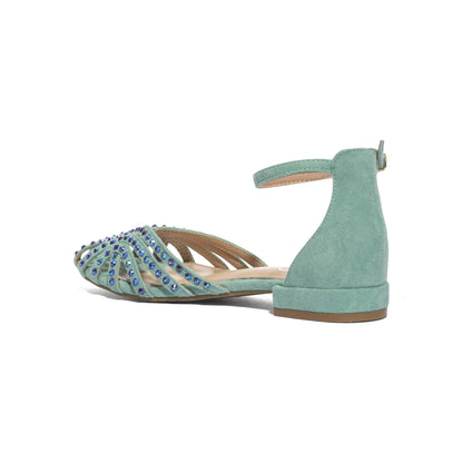 KHARISMA 7125 ALCANTARA ACQUAMARINA Ballerine Donna 