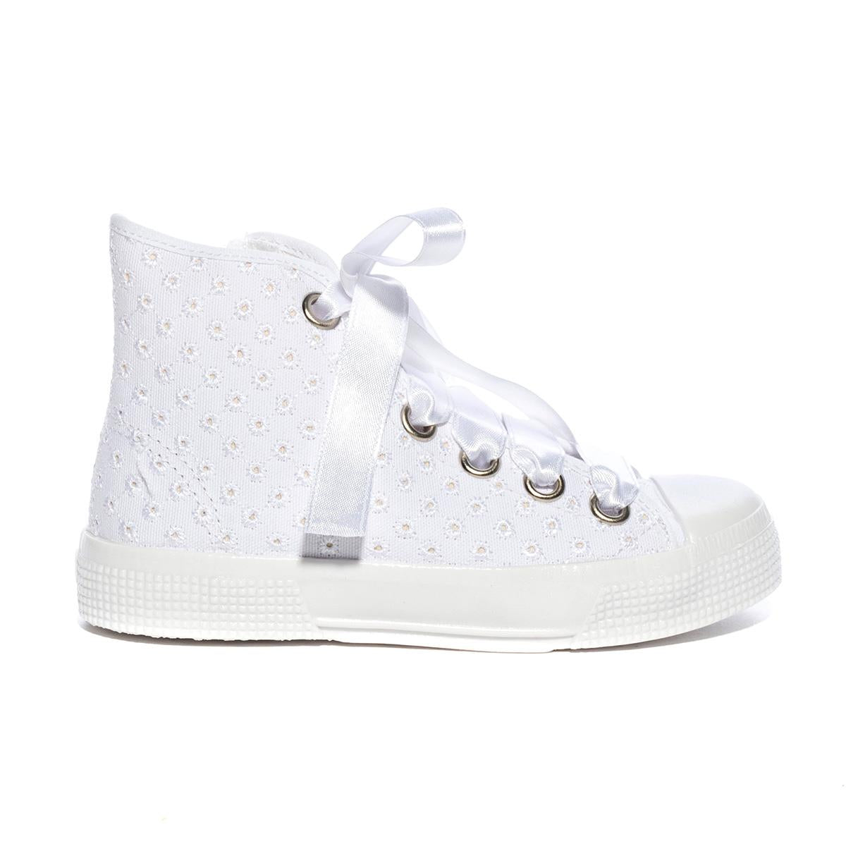 DXO C88 MACRAME BIANCO Sneakers Bambina 