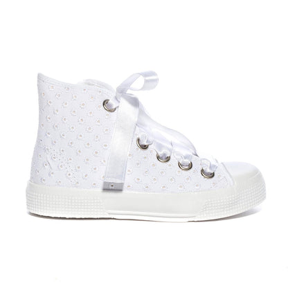 DXO C88 MACRAME BIANCO Sneakers Bambina 