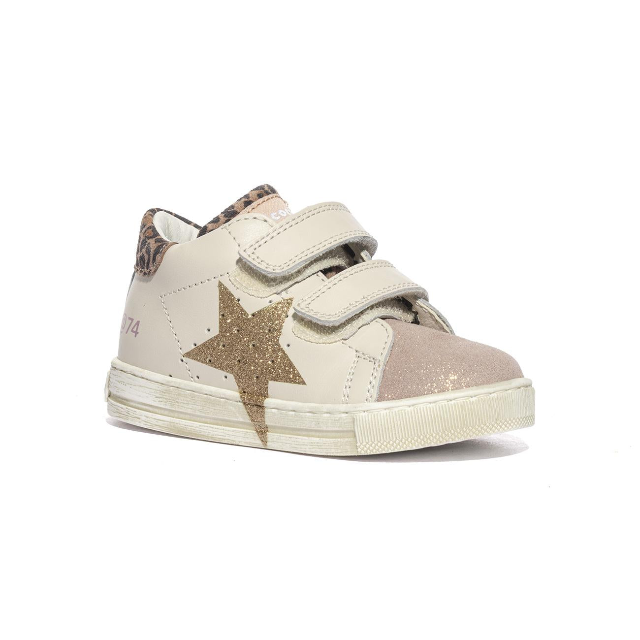 FALCOTTO 0012018847.17.2N11 MILK ROSE Sneakers Bambina 