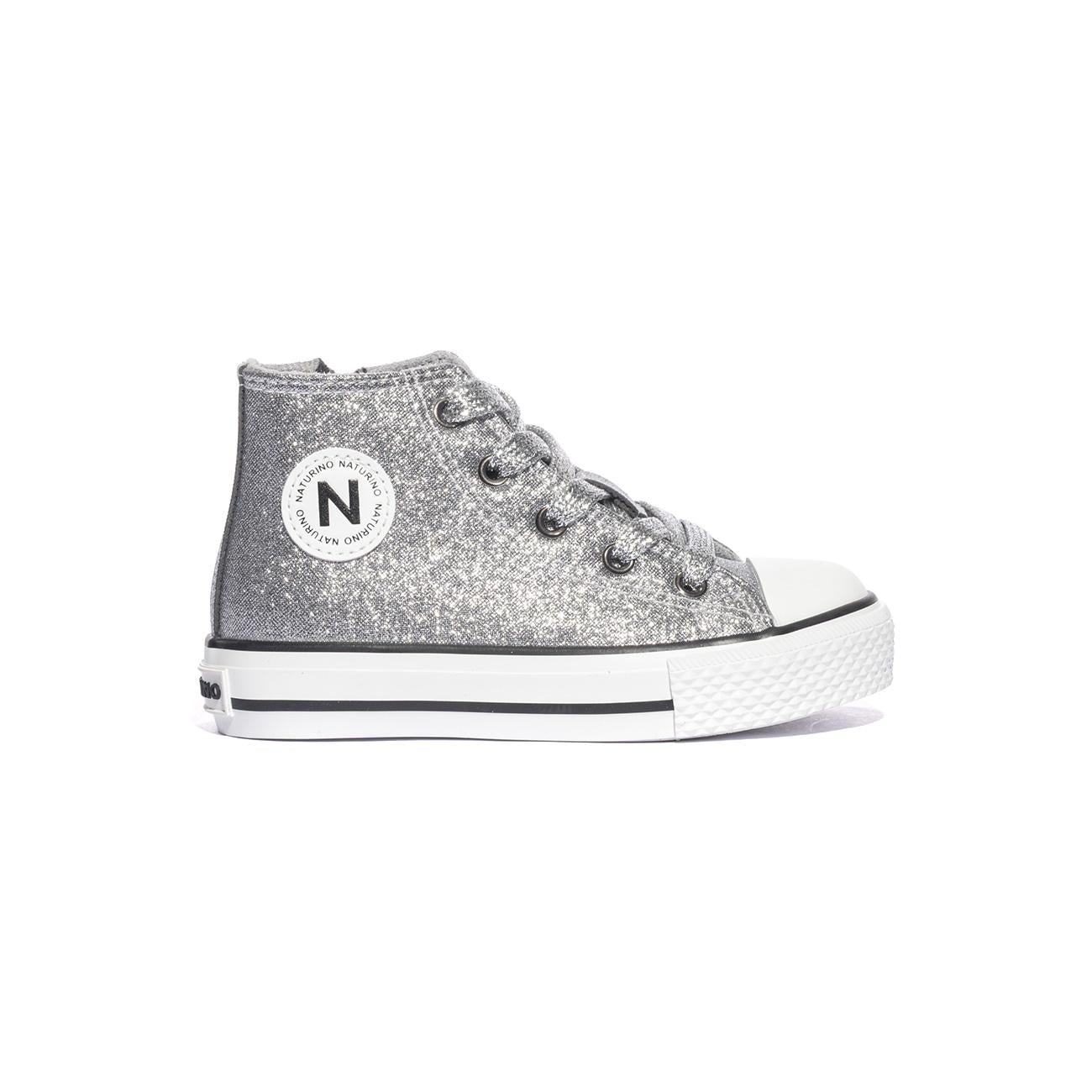 NATURINO 0012018270.17.0Q03 SILVER Sneakers Bambina 