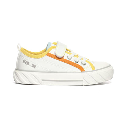 NATURINO 0012018266.01.2N01 MILK.ORANGE.LIME Sneakers Bambino 
