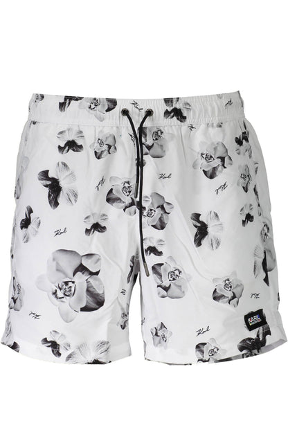 KARL LAGERFELD KL20MBM12_42458E4_BIANCOWHIT Bianco Costumi Uomo 