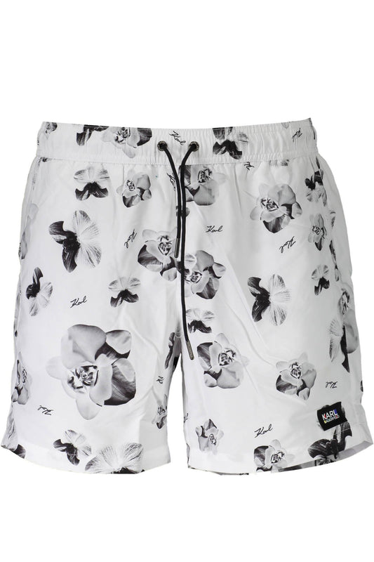 KARL LAGERFELD KL20MBM12_42458E4_BIANCOWHIT Bianco Costumi Uomo 
