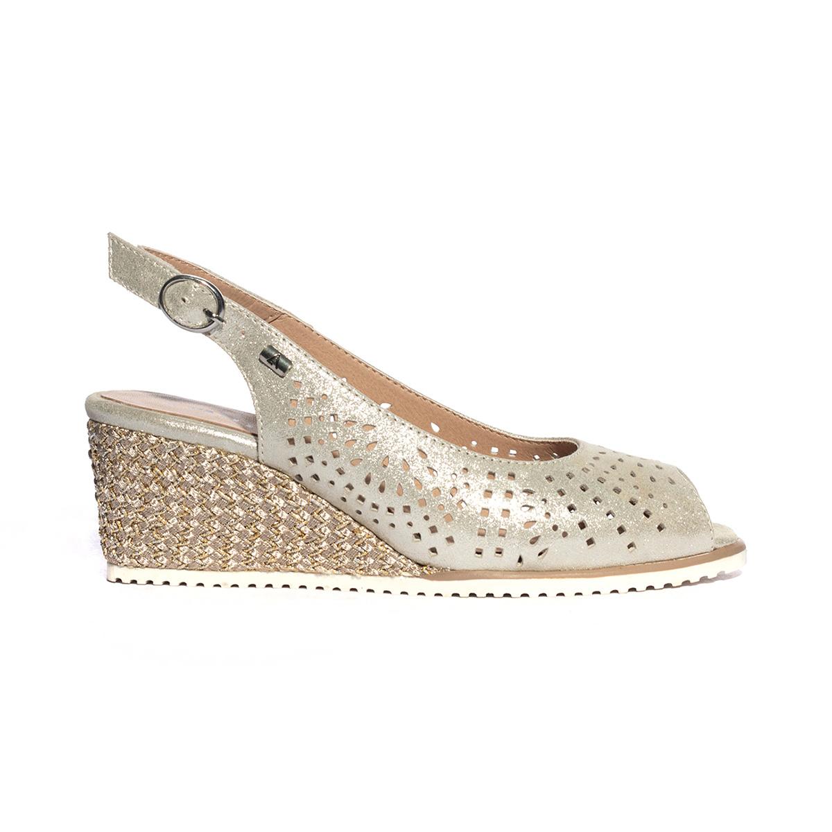 VALLEVERDE 38402 CREMA Sandali Donna 
