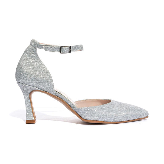 KISS KRISS 5372 ARGENTO. Decollete Donna 