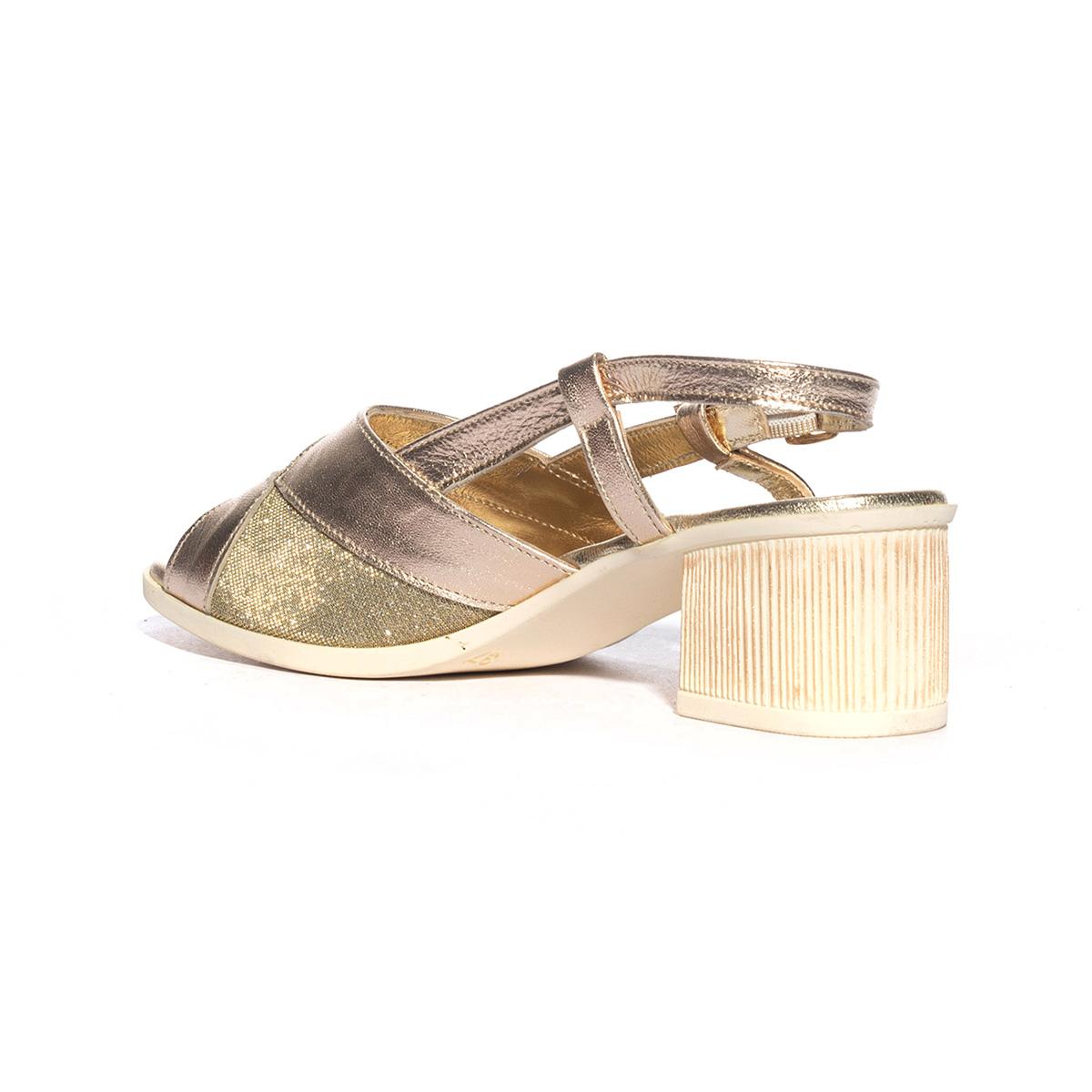 VALLEVERDE 33301 PLATINO Sandali Donna 
