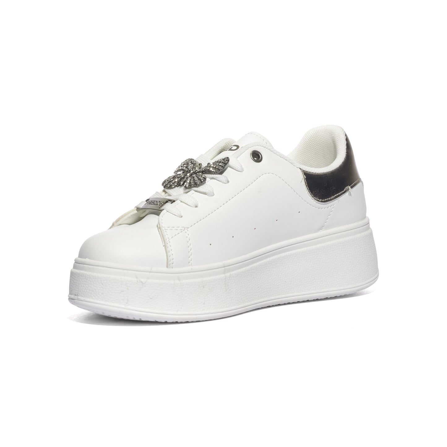 FREDDY FY7717 WHITE PEWTER Sneakers Donna 