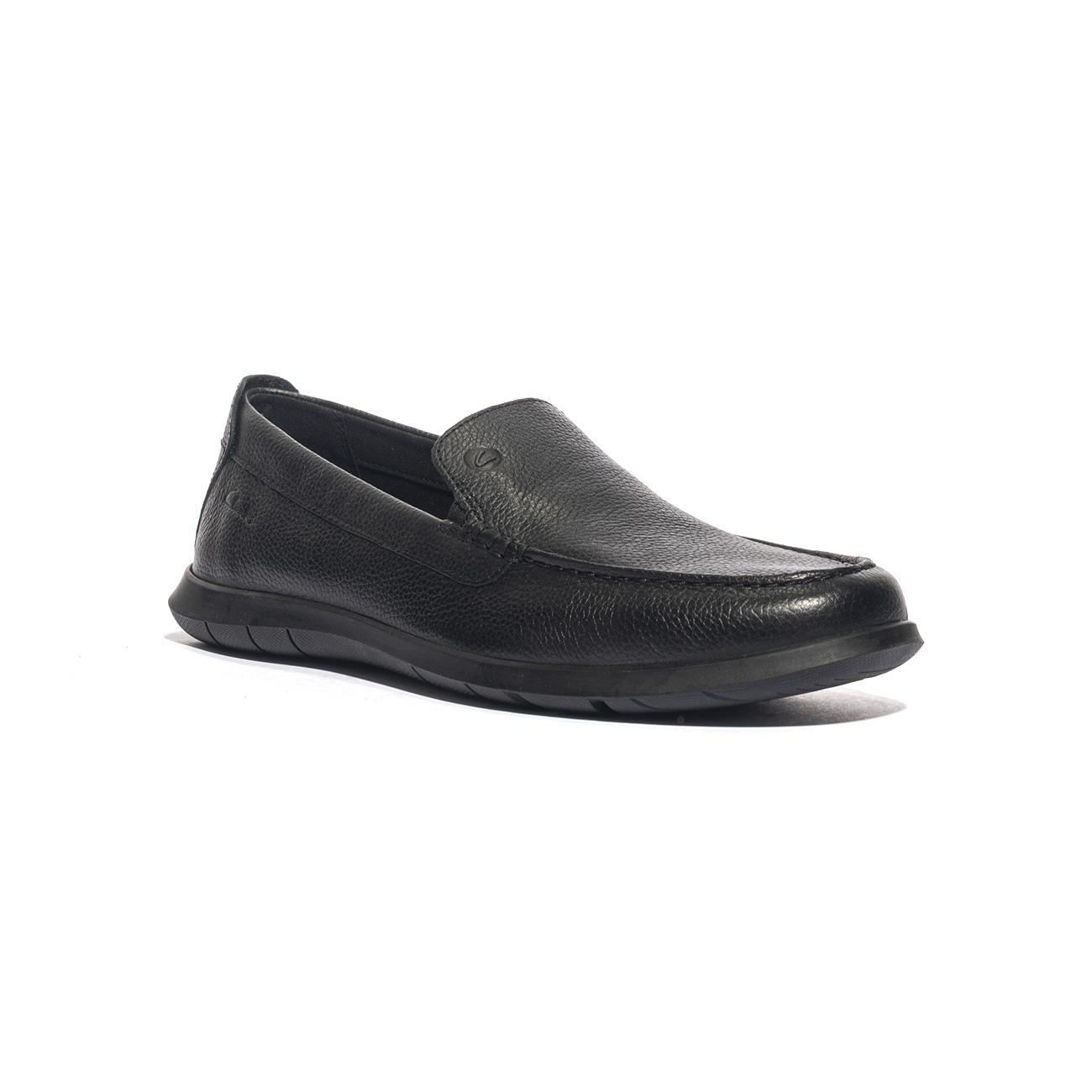 CLARKS 176952 BLACK LEA Mocassini Uomo 