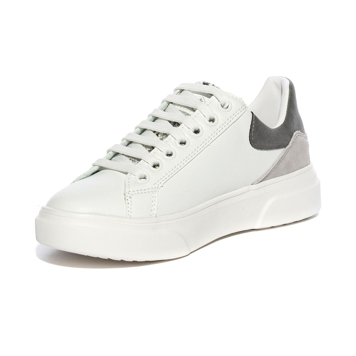 LUMBERJACK SWH0605-001 WHITE SILVERM0167 Sneakers Donna 
