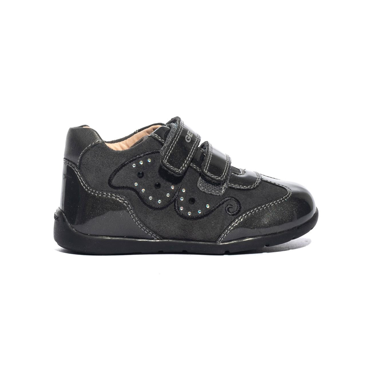 GEOX B9451A022HIC9002 DK GREY Sneakers Bambina 