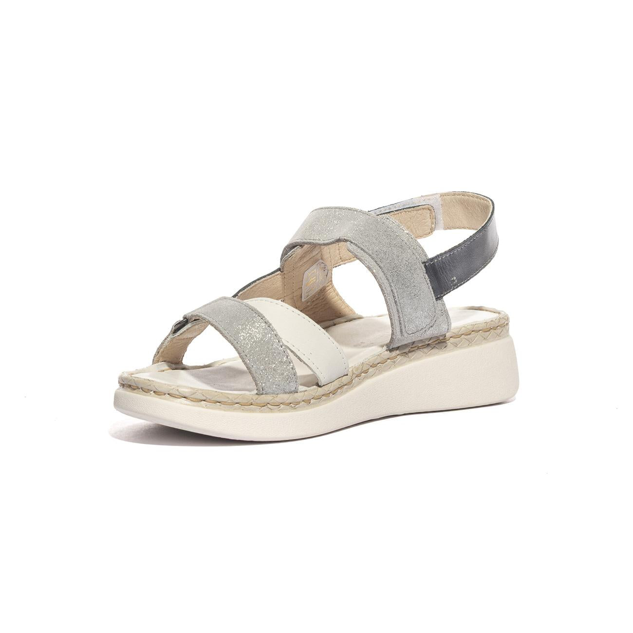 RIPOSELLA LAURA E D16261 GRIGIO Sandali Donna 