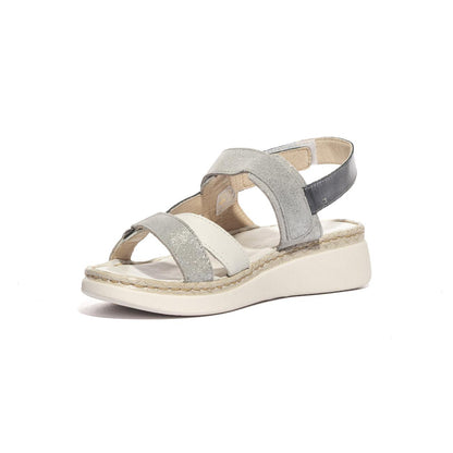 RIPOSELLA LAURA E D16261 GRIGIO Sandali Donna 