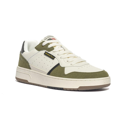 AVIREX NIKKI008 GREEN Sneakers Uomo 