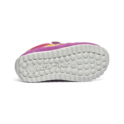 NATURINO 0012016558.01.1M28 DEEP PINK.PAGLIA Sneakers Bambina 