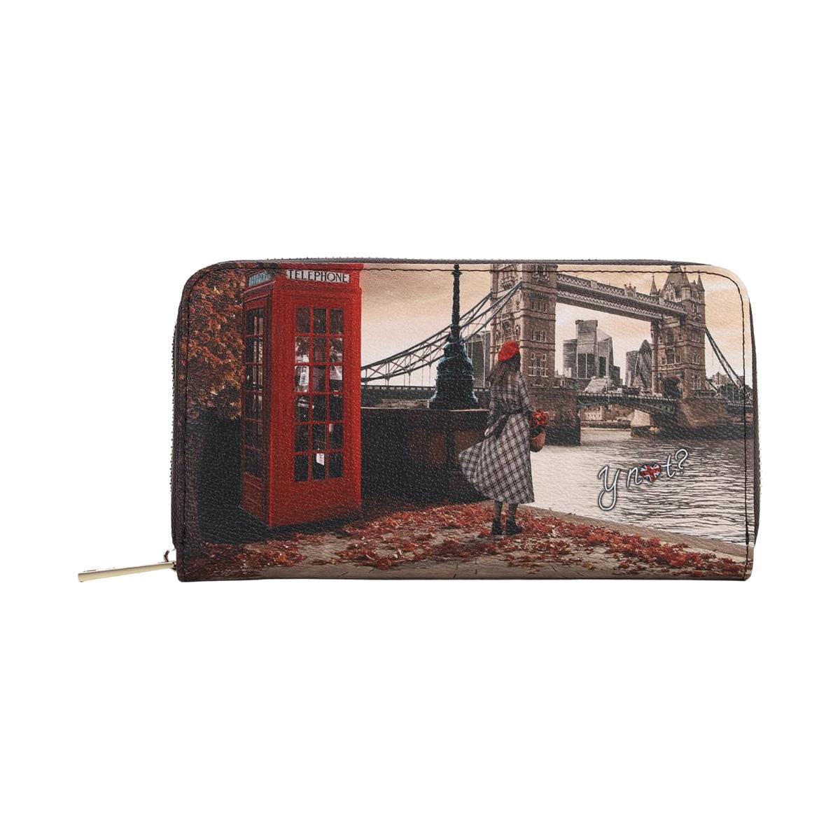 Y-NOT YES361F6 LONDON BRIDGE Portafogli Donna 