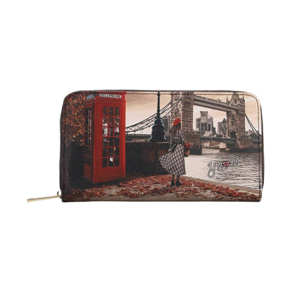 Y-NOT YES361F6 LONDON BRIDGE Portafogli Donna 