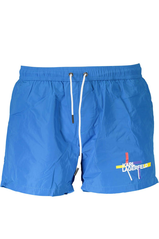 KARL LAGERFELD KL20MBS01_AZZURRO_BLUE Celeste Costumi Uomo 