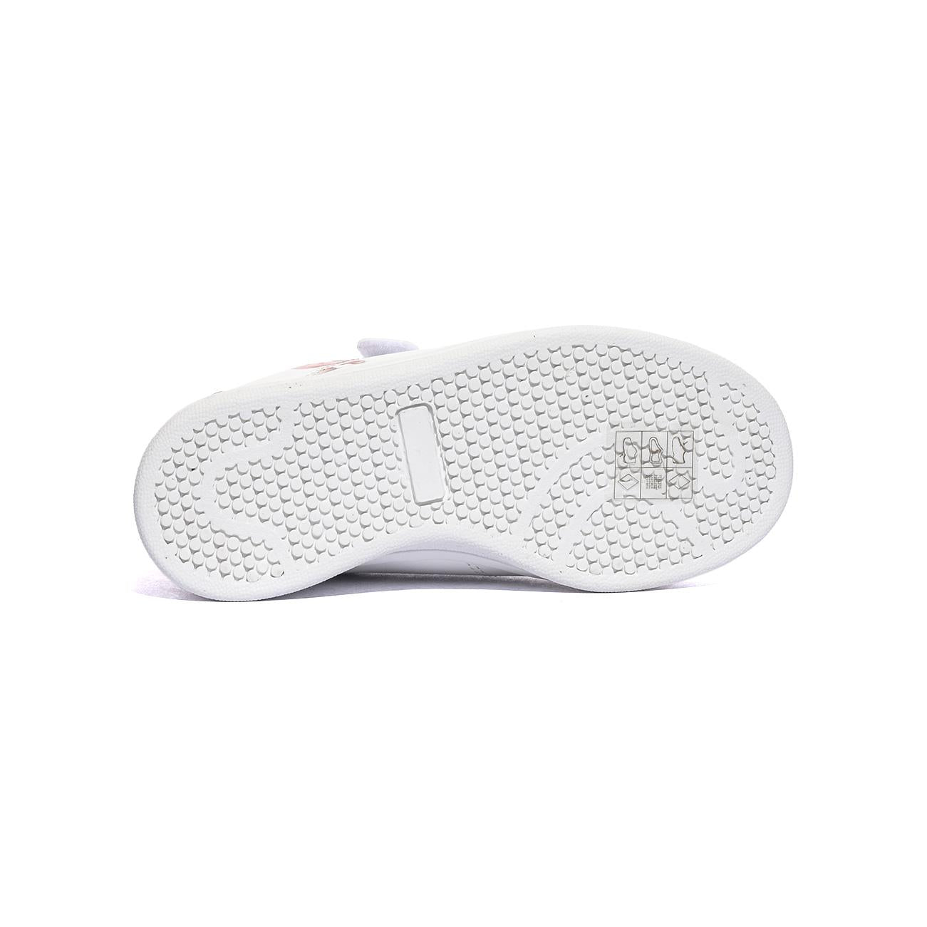 SKIFIDOL SK020 WHITE PINK Sneakers Unisex Bambino 