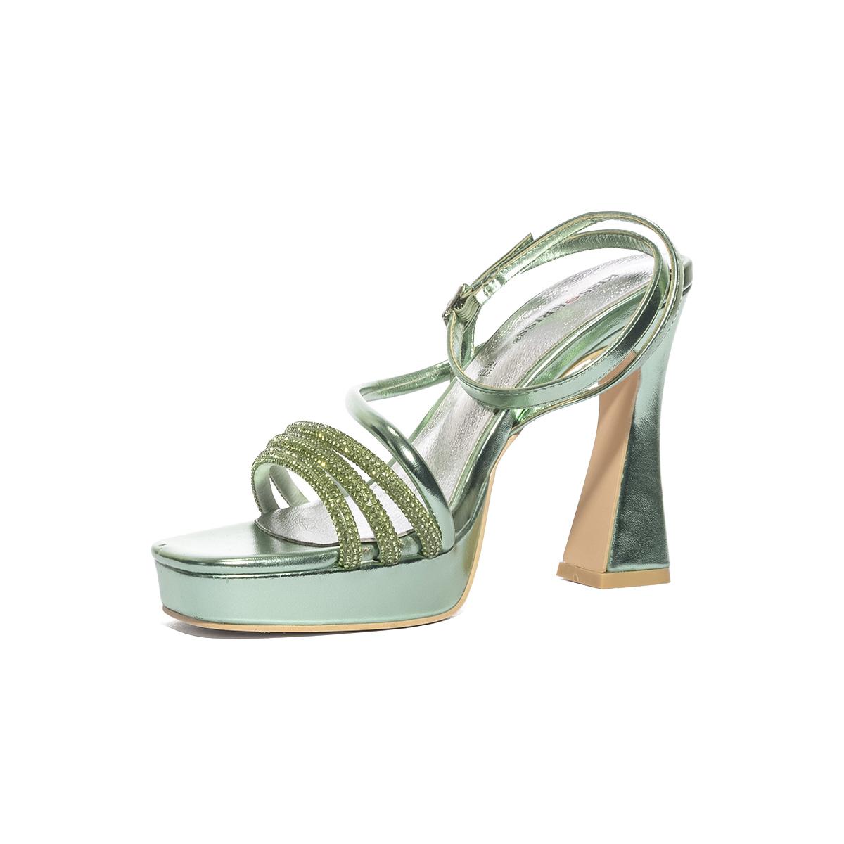 KISS KRISS S11 VIT.LIGHT VERDE Sandali Donna 