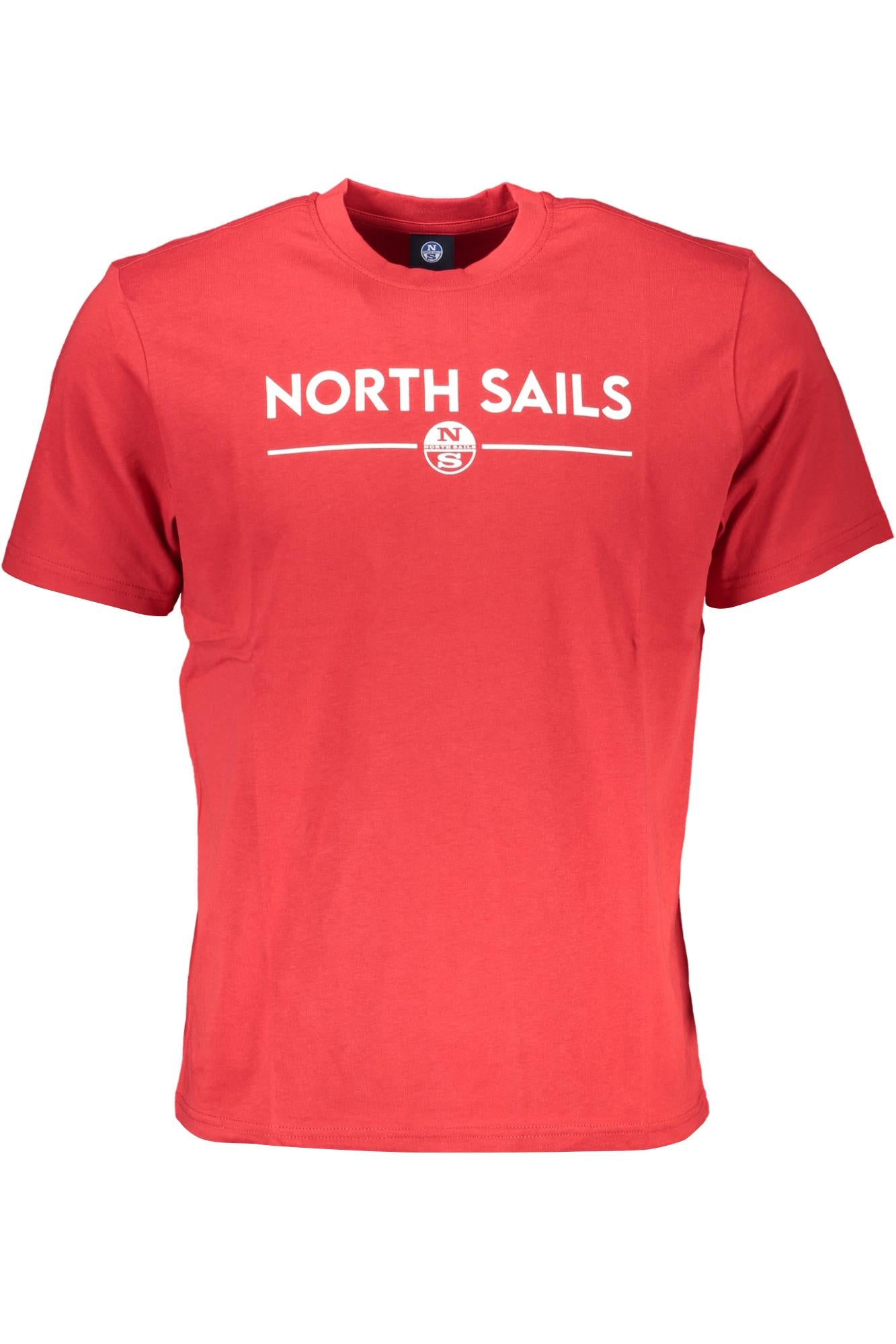 NORTH SAILS 902837000_RO0230 Rosso T-Shirt Uomo 