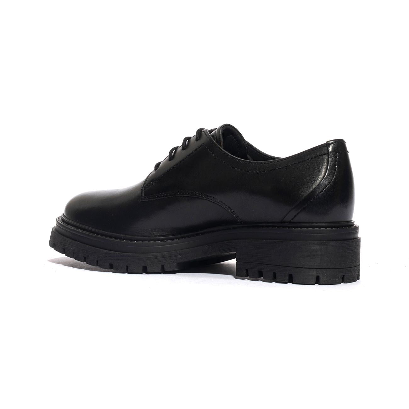 GEOX D26HRM 43 BLACK C9999 Stringate Donna 