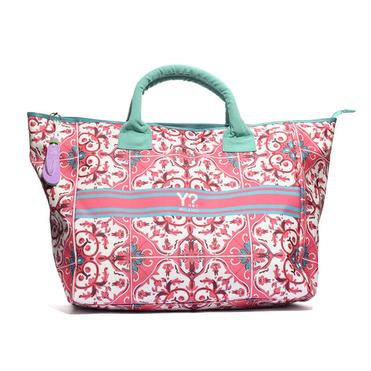 Y-NOT LPI005S6 PINK BORSA DA SPIAGGIA Donna 