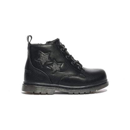 LUMBERJACK 102226583 BLACK Anfibi Bambina 
