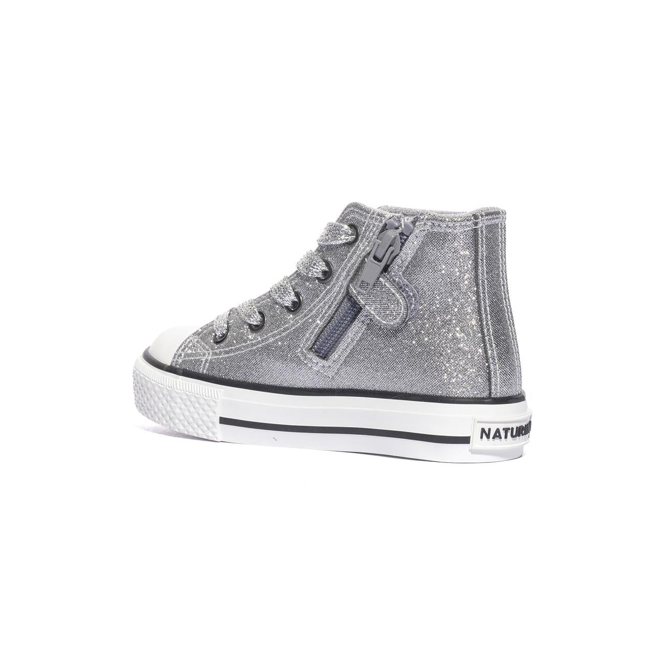 NATURINO 0012018270.17.0Q03 SILVER Sneakers Bambina 