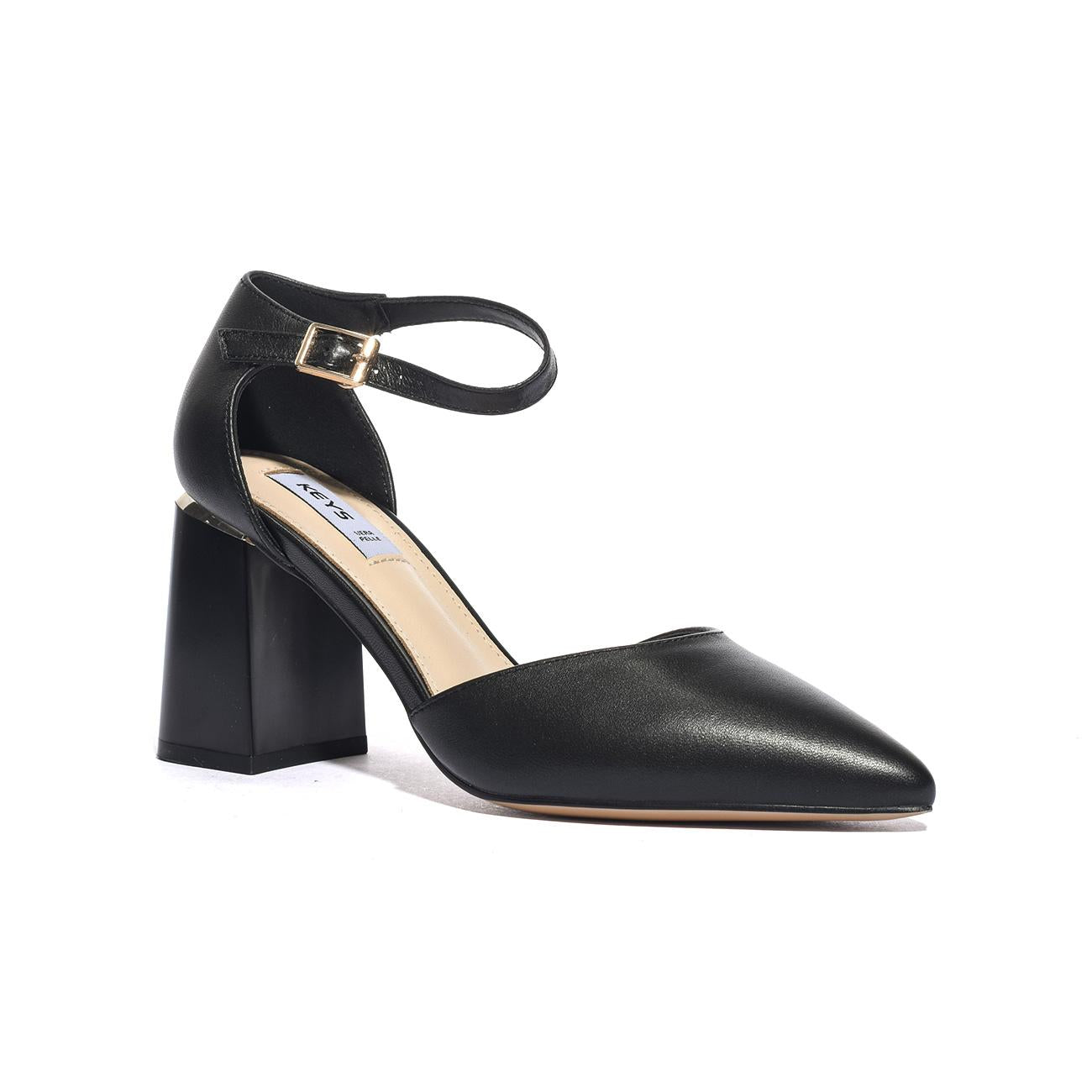 KEYS K10610 BLACK Decollete Donna 