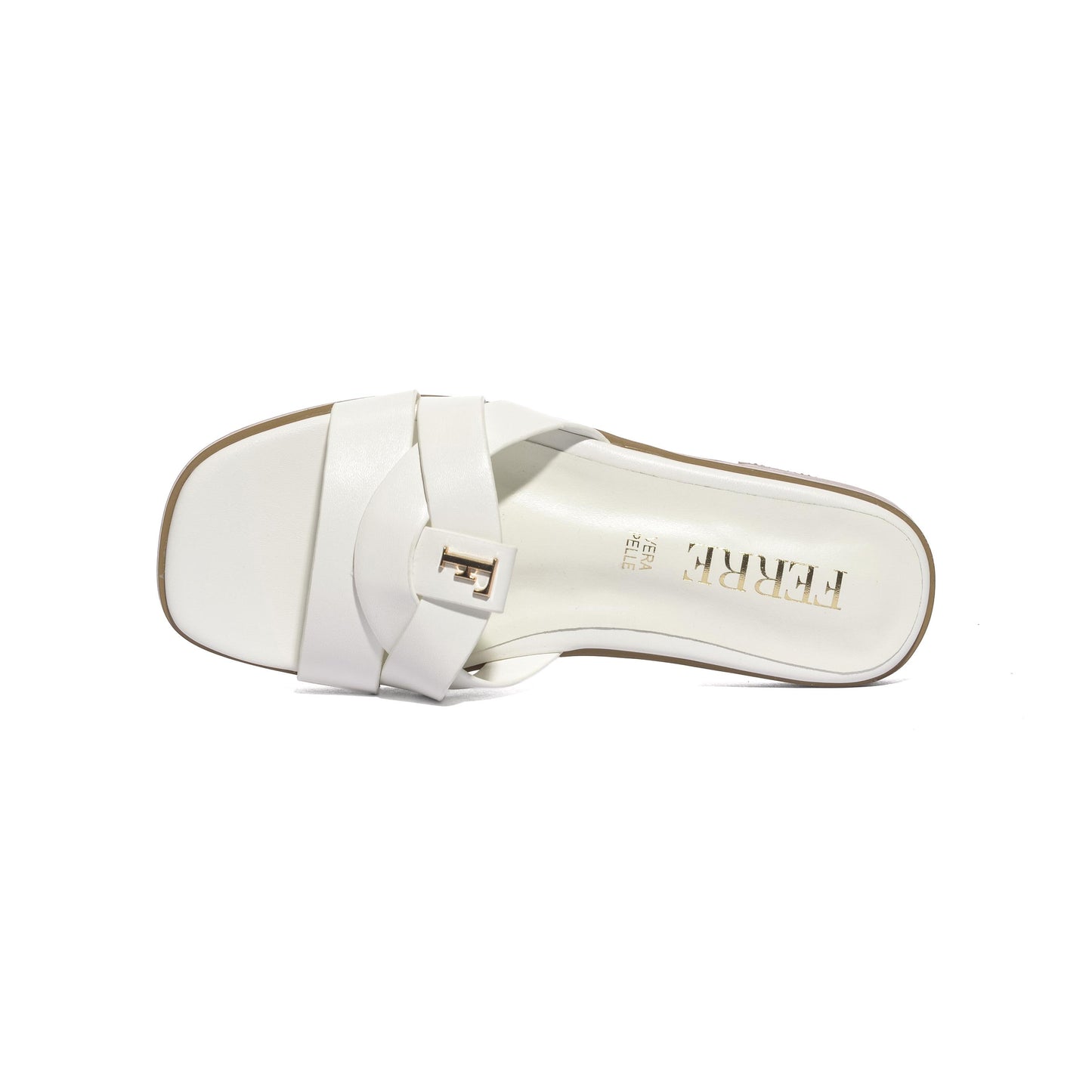 FERRE' F1013 WHITE Sandali Donna 