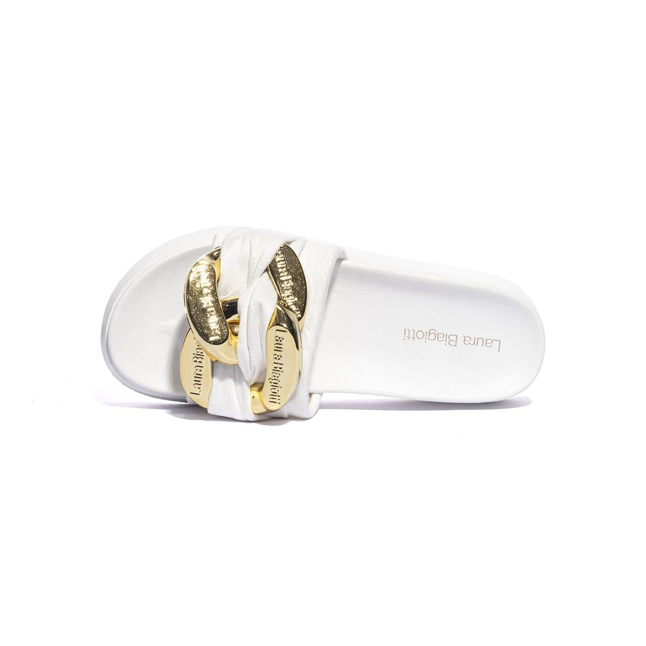 LAURA BIAGIOTTI 8647 WHITE Sandali Donna 