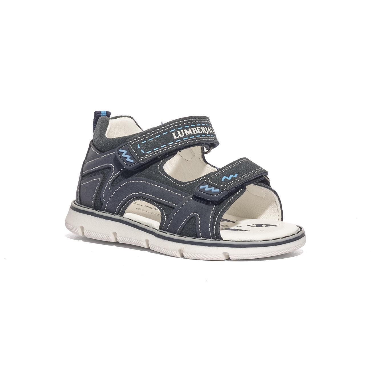 LUMBERJACK 102268200 NAVY BLUE Sandali Bambino 