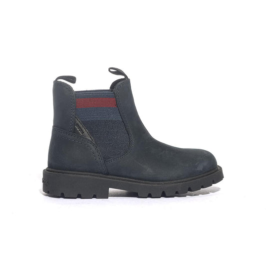 GEOX J16FAA 045NH NAVY RED  C0735 Stivaletti Bambino 