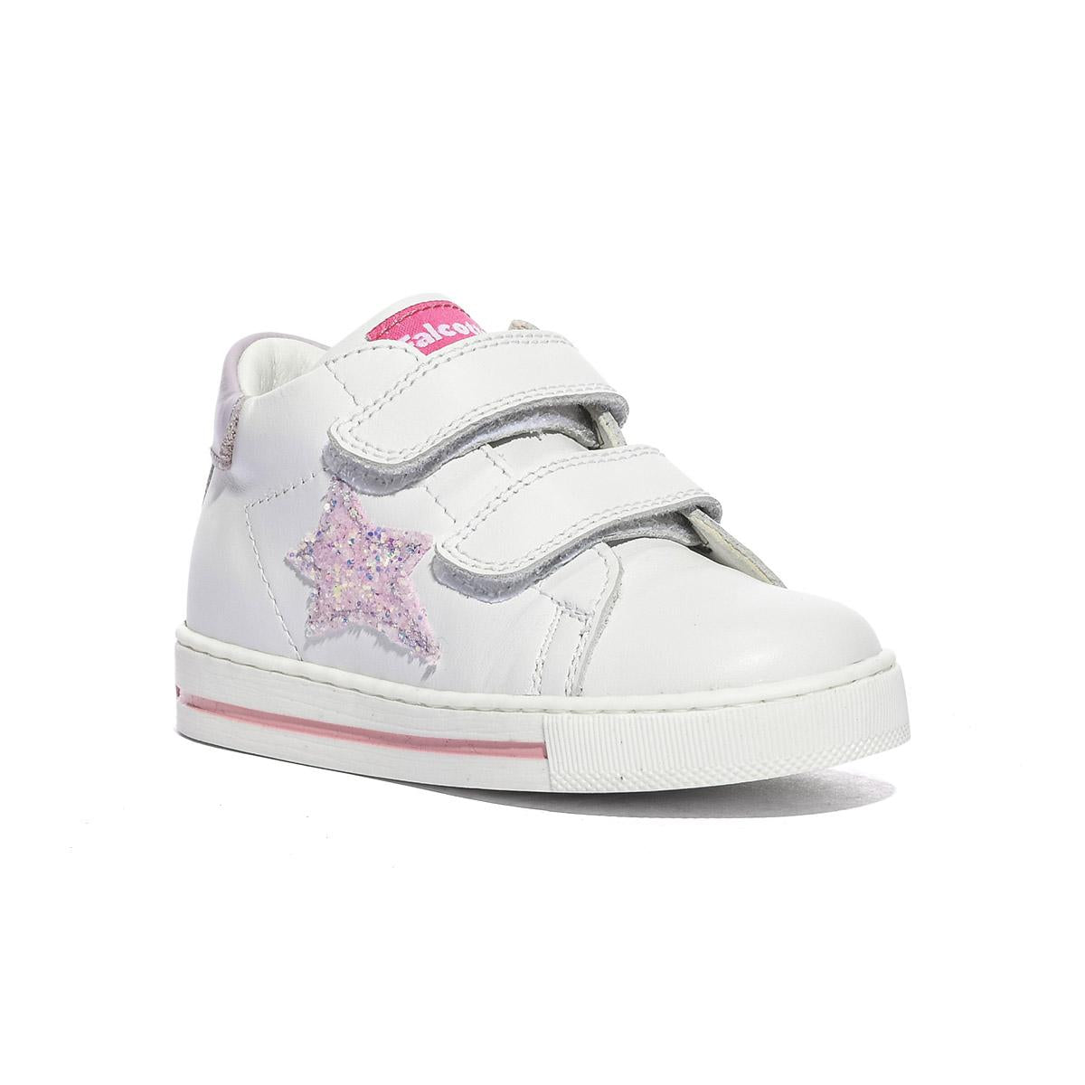 FALCOTTO 0012015350.10.2N68 WHITE PINK Sneakers Bambina 